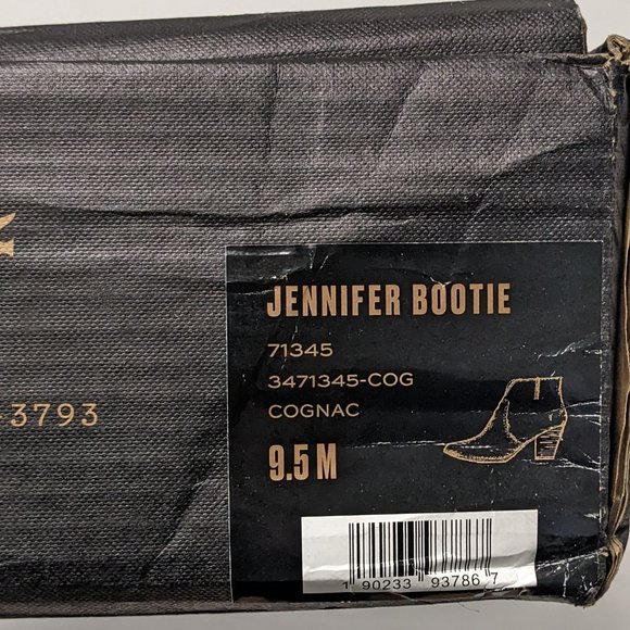 Frye Jennifer Ankle Booties, Brown Leather, Women's 9.5 M - Picture 7 of 7